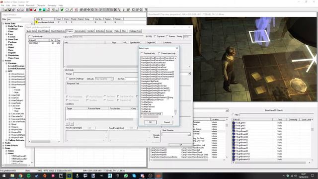 (Ep. 4)Beginner GECK (Fallout 3 / NV) Tutorial - Creating dialogue for characters. смотреть онлайн