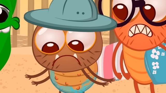 Groovy The Martian & Phoebe learn about Road Safety | Let's buckle up the sea belt смотреть онлайн