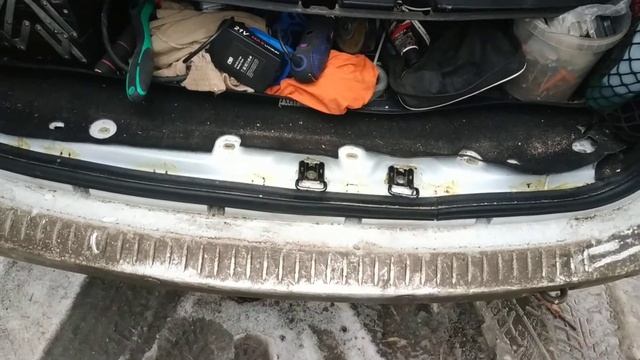 ЛАДА ЛАРГУС регулировка задней двери. смотреть онлайн