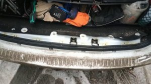 ЛАДА ЛАРГУС  регулировка задней двери.