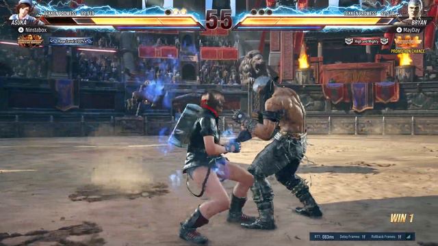 TEKKEN 8 (ASUKA) RANKED MATCHES 12 смотреть онлайн