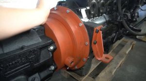 Установка дизельного двигателя MAN D 0826 на ЗИЛ 130 131 переходной кожух 0955004419