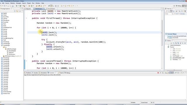 Advanced Java Multi threading Part 11 Deadlock смотреть онлайн