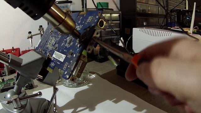 Замена разъема VGA на мониторе #vga #vga_port #gpu