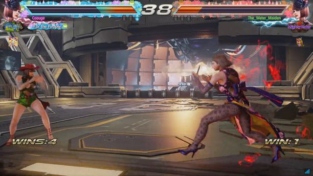 3838 - Tekken 7 - Coouge (Anna Williams) vs The_Water_Maiden (Anna Williams) смотреть онлайн