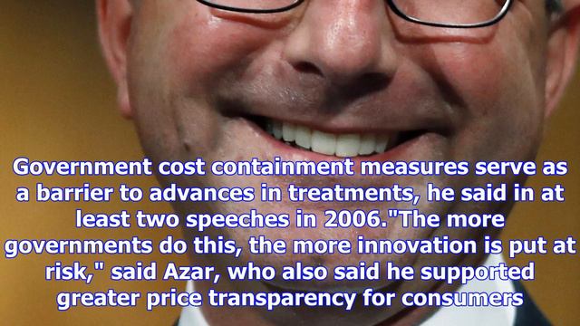 Trump's health secretary pick alex azar faces senate committee смотреть онлайн