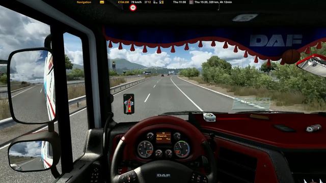 ETS2 1.46: DAF XF- Algeciras to Almeria |Iberia DLC |Ultra Graphics |G29 | JBX смотреть онлайн