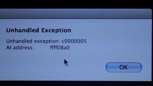 Unhandled Exception смотреть онлайн