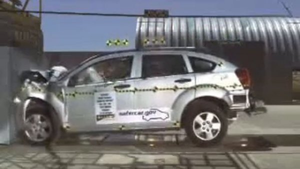 Dodge Caliber 2007 crash test