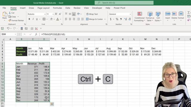 ?Transpose (Flip Around) Data in Excel AND keep the formatting ☝️ смотреть онлайн
