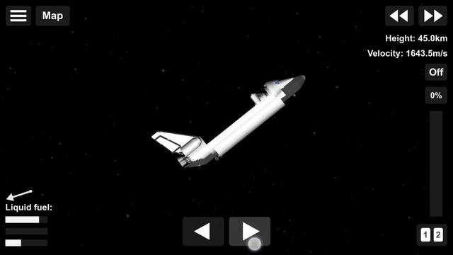 New Space Shuttle || SFS 1.5.2 blueprints || Spaceflight Simulator смотреть онлайн