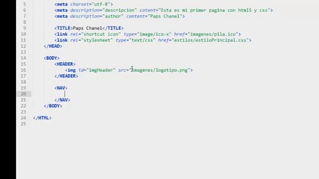 HTML06 Mi página con Paps 1 смотреть онлайн