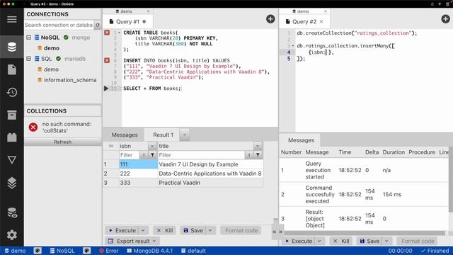 Mixing NoSQL and SQL With MariaDB смотреть онлайн