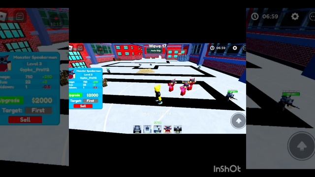 Играю в toliet tower defens! 2 часть смотреть онлайн