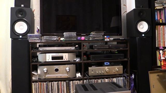 Yamaha HS8 Test Audiolab M-DAC Tascam DR-95 смотреть онлайн
