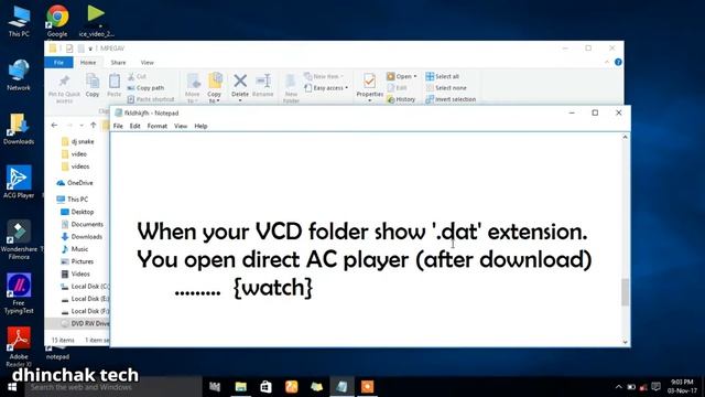 How to Play old DVD on Windows 10 (2019) | Old DVD VCD | By Dhinchak Network смотреть онлайн