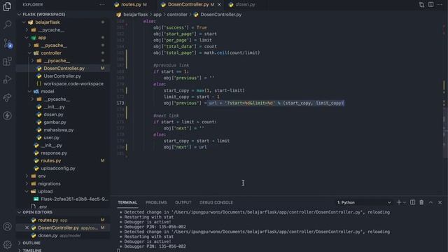 Tutorial Python Flask MySQL & React JS #15 - Pagination REST Api смотреть онлайн