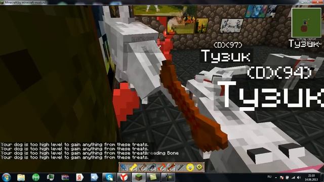Обзор модов Minecraft-Minecraft Моды: Любимые питомцы-Doggy Talents. (№3) смотреть онлайн
