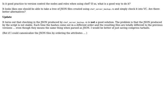 DevOps & SysAdmins: Version control of chef nodes and roles смотреть онлайн