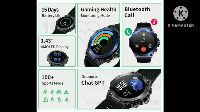 Black Shark S1 Pro smartwatch makes global debut |Tech news| Black Shark S1 Pro| Xiaomi| смотреть онлайн