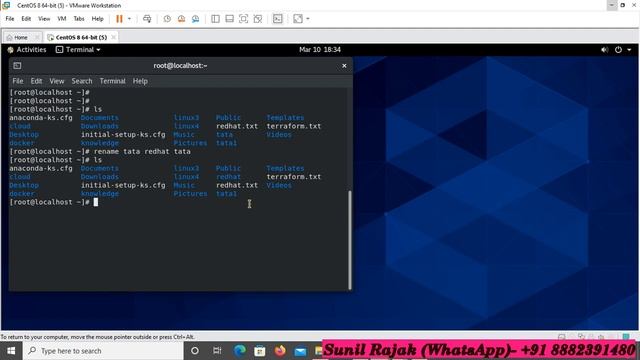 How To Rename File And Folder In Linux In English | Rename Command In Linux смотреть онлайн