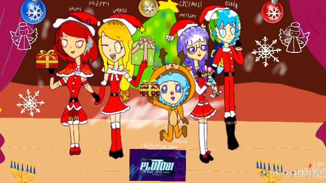 Plutobi The Dwarf Planet Tales Star Christmas Planet Party смотреть онлайн