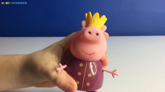 Peppa Pig Royal Family Play Doh Surprise Eggs Opening смотреть онлайн