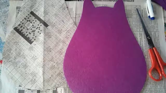 Сова из фетра.Плоская игрушка. смотреть онлайн