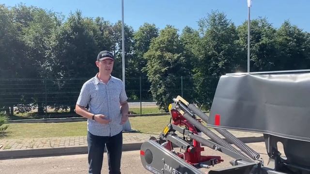 Косим быстро и эффективно! Обзор косилки Massey Ferguson DM 357 P | трактор мтз смотреть онлайн