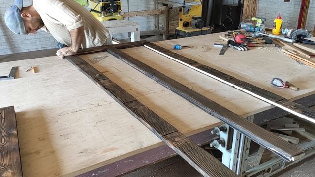 Амбарная дверь своими руками смотреть онлайн