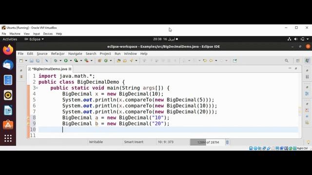BigDecimal arithmetic add, subtract, multiply in Java смотреть онлайн