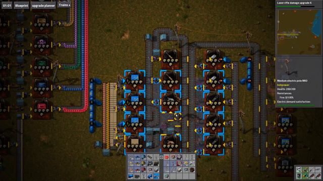 Let's Play Factorio Bob's Mega Train Part 64 смотреть онлайн