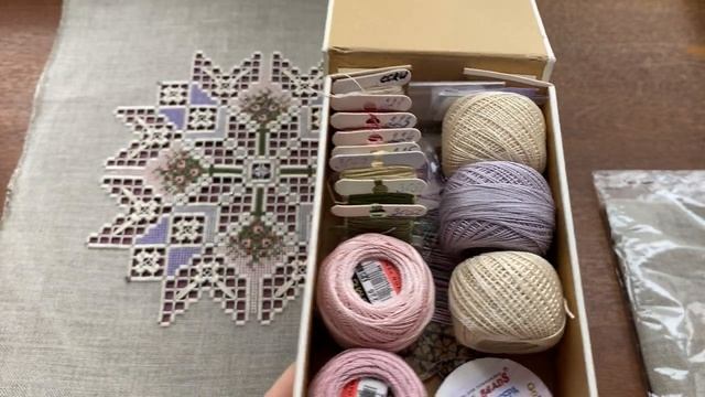 hardanger.“ A quilter’s garden” Emie Bishop готовая работа смотреть онлайн