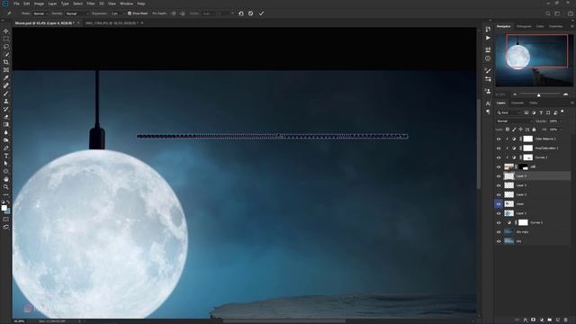 Making Of Surreal Moon Photo Manipulation Effect In Photoshop смотреть онлайн