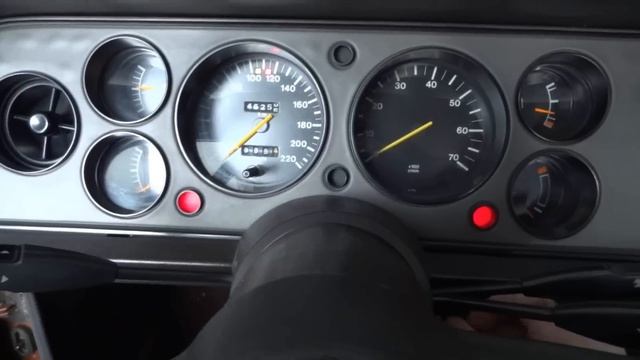 1981 Ford Capri 2.3 V6 cold start in winter смотреть онлайн