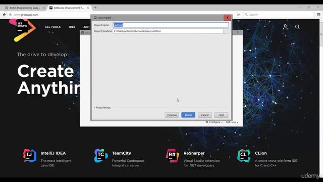 Kotlin for Beginners: Learn Programming With Kotlin : Setting up IntelliJ смотреть онлайн