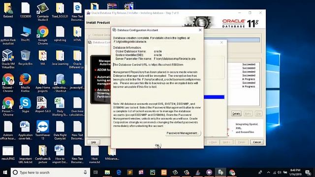 How to Install Oracle Database 11g on Windows 10 смотреть онлайн
