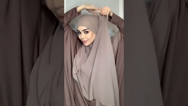 Как красиво завязать платок ✨ Hijab tutorial ❤️ смотреть онлайн