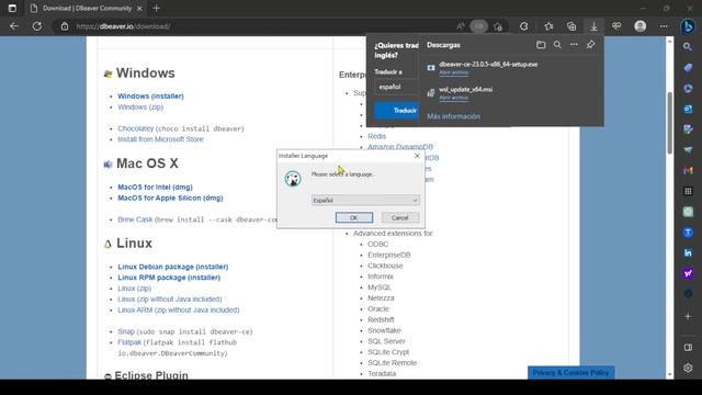Instalación del gestor de bases de datos (DBeaver) смотреть онлайн