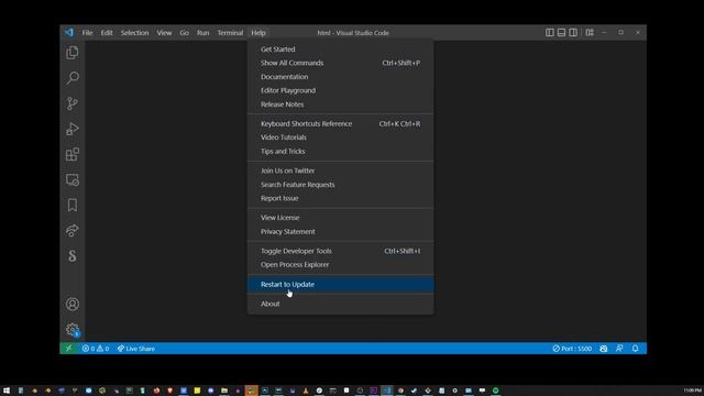 How to update Visual Studio Code to latest version on Windows 10 смотреть онлайн