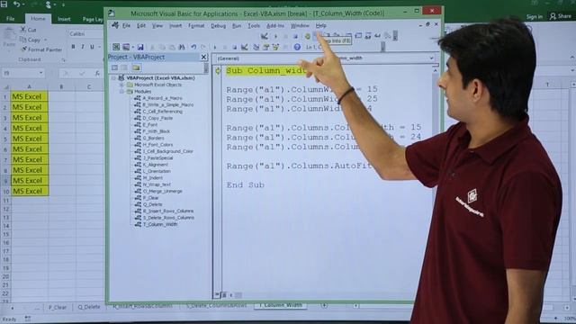 Excel VBA - Column Width смотреть онлайн