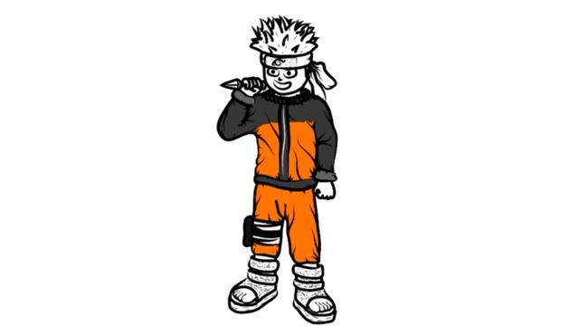 How to draw Naruto on Android|Ibis paint x смотреть онлайн