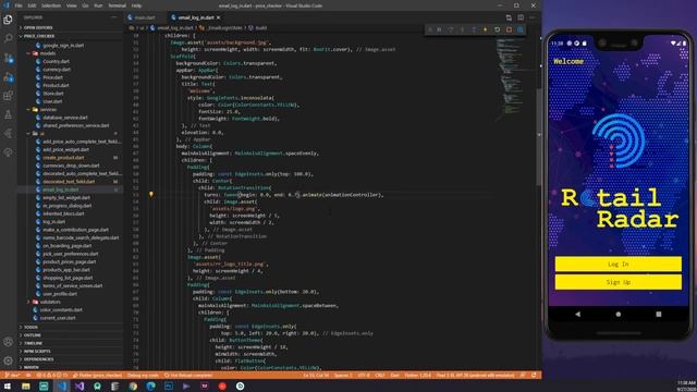 Login/sign-up form cu Flutter | Coding Timelapse смотреть онлайн