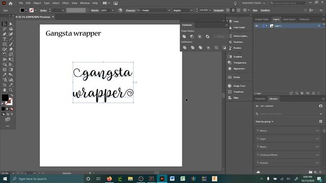 Text To SVG In Adobe Illustrator