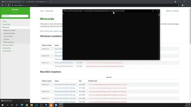 Python -Setup | Installation | Miniconda setup | Jupyter notebook | Python Tutorial #01 смотреть онлайн