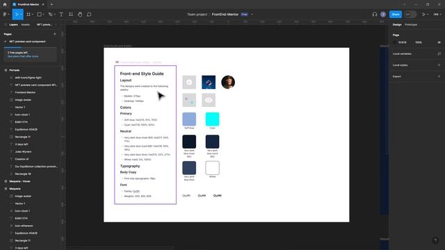 Desafío Frontend Mentor - NFT Card Preview [Figma Gratis] смотреть онлайн