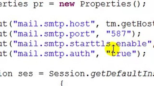 Email From Java Code смотреть онлайн