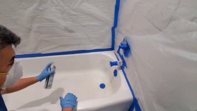 TUB REFINISHING Spray From Homax!?✨