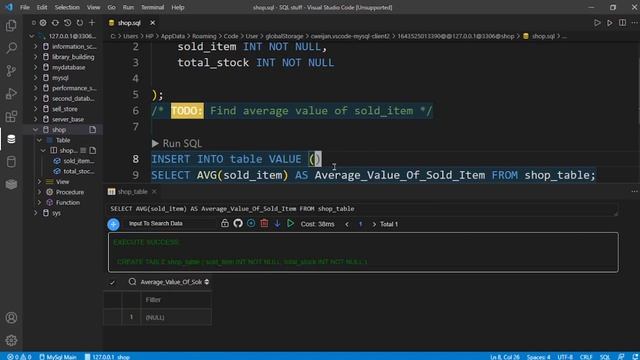 How to find average value in MYSQL смотреть онлайн