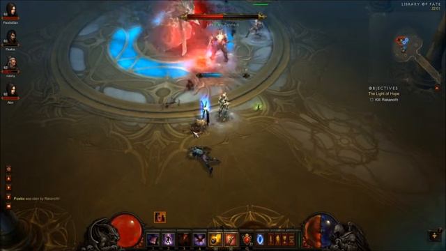 Diablo III - Killing Rakanoth [Inferno] смотреть онлайн